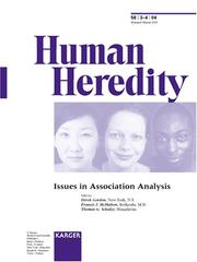 Cover of: Issues In Association Analysis: Human Heredity 2004:issue #3-4 (Human Heredity)