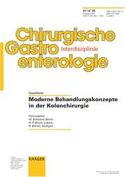 Cover of: Moderne Behandlungskonzepte in Der Kolonchirurgie