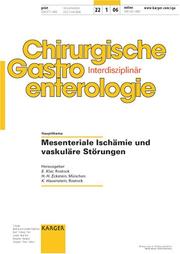 Mesenteriale Ischamie und Vaskulare Storungen