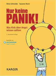 Cover of: Nur Keine Panik!: Was Kids Uber Angst Wissen Sollten