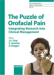 Cover of: The Puzzle of Orofacial Pain by 