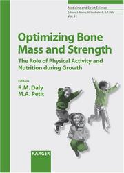 Cover of: Optimizing Bone Mass and Strength by 