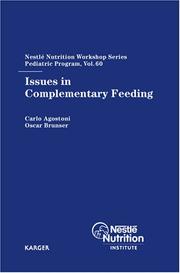 Issues in complementary feeding by Nestlé Nutrition Workshop (60th 2006 Manaus, Brazil)