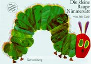 Cover of: The Very Hungry Caterpillar (Storytime Giants)