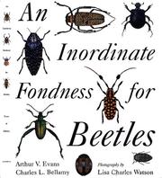 Cover of: An Inordinate Fondness for Beetles by Arthur V. Evans, Charles L. Bellamy