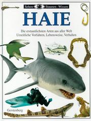 Cover of: Sehen, Staunen, Wissen: Haie.