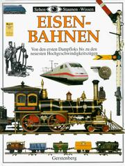 Cover of: Sehen, Staunen, Wissen: Eisenbahnen.
