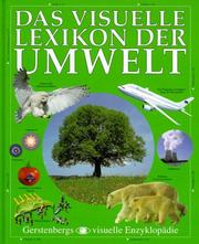Cover of: Das visuelle Lexikon der Umwelt.
