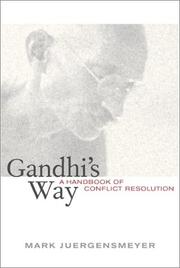 Cover of: Gandhi's way by Mark Juergensmeyer