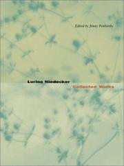 Cover of: Lorine Niedecker by Lorine Niedecker