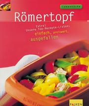 Cover of: Römertopf. by Angelika Ilies