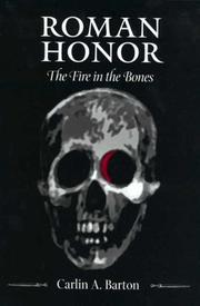 Cover of: Roman honor by Carlin A. Barton