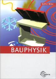 Cover of: Bauphysik.