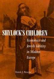 Cover of: Shylock's Children by Derek Penslar