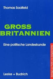 Cover of: Großbritannien, eine politische Landeskunde. by Thomas Saalfeld