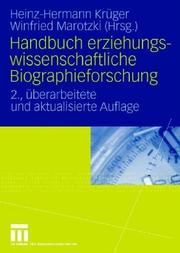 Cover of: Handbuch erziehungswissenschaftliche Biographieforschung.