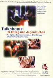 Cover of: Talkshows im Alltag von Jugendlichen