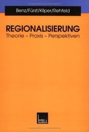 Cover of: Regionalisierung