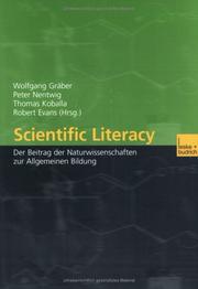 Cover of: Scientific Literacy. Der Beitrag der Naturwissenschaften zur Allgemeinen Bildung.