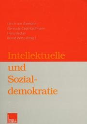 Cover of: Intellektuelle und Sozialdemokratie.