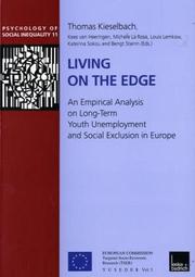 Cover of: Living on the Edge: An Empirical Analysis on Long-Term Youth Unemployment and Social Exclusion in Europe (Lebenslauf, Alter, Generation)