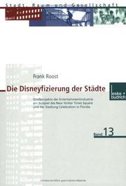 Cover of: Die Disneyfizierung der Städte.