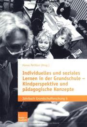 Cover of: Individuelles und soziales Lernen in der Grundschule