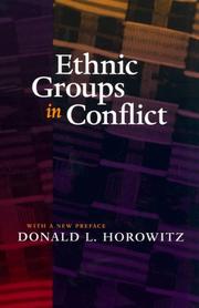 Cover of: Ethnic Groups in Conflict, Updated Edition With a New Preface