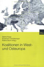 Cover of: Koalitionen in West- und Osteuropa