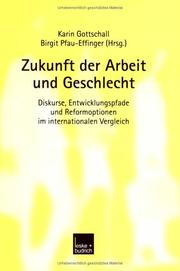 Cover of: Zukunft der Arbeit und Geschlecht.
