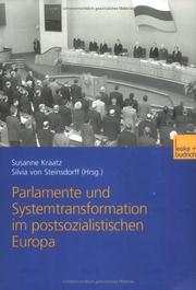 Cover of: Parlamente und Systemtransformation im postsozialistischen Europa