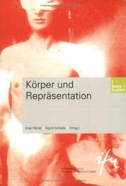 Cover of: Körper und Repräsentation