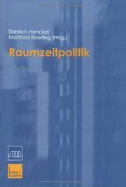 Cover of: Raumzeitpolitik