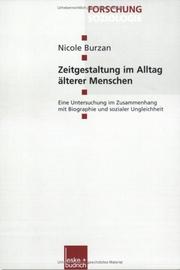 Cover of: Zeitgestaltung im Alter