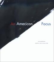 Cover of: An American Focus: The Anderson Graphic Arts Collection