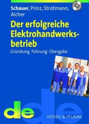 Der erfolgreiche Elektrohandwerksbetrieb. Gründung, Führung, Übergabe by Karl Schauer