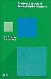 Cover of: Advanced Exercises in Practical English Grammar, Bd.1