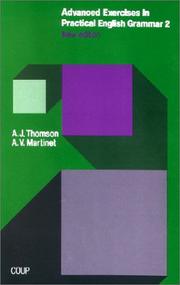 Cover of: Advanced Exercises in Practical English Grammar, Bd.2