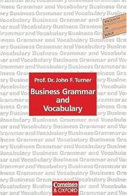 Cover of: Business Grammar and Vocabulary, Übungsbuch