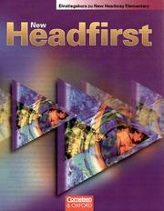 Cover of: New Headfirst. Kursbuch. Einstiegskurs zu New Headway Elementary.