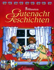 Cover of: 5 Minuten Gutenacht Geschichten. by Jenny Press