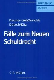 Cover of: Fälle zum Neuen Schuldrecht