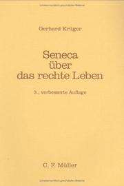 Cover of: Seneca über das rechte Leben