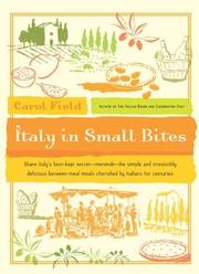 Cover of: Italy in Small Bites by Carol Field, Carol Field