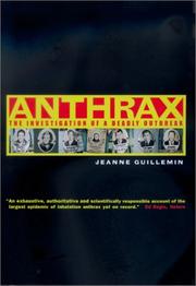 Cover of: Anthrax: The Investigation of a Deadly Outbreak