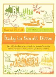 Cover of: Italy in Small Bites by Carol Field