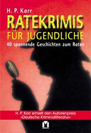 Cover of: Ratekrimis für Jugendliche. 40 spannende Geschichten zum Raten.