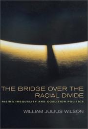 Cover of: The Bridge over the Racial Divide by Wilson, William J.