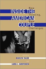 Cover of: Inside the American Couple: New Thinking, New Challenges