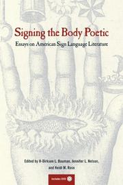 Signing the body poetic